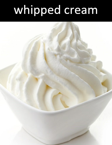Whipped Cream Candle