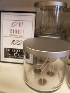 3-wick candle