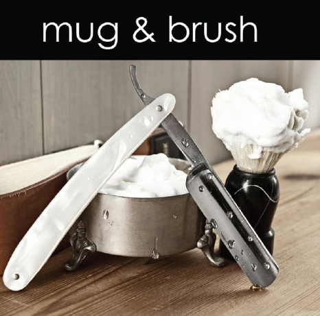 Mug and Brush Candle